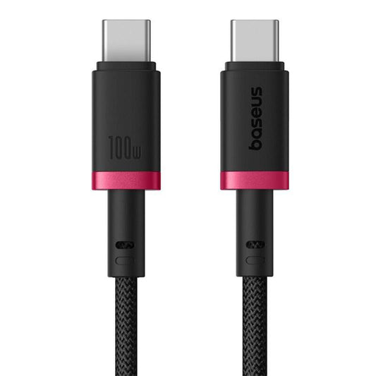 Cable de Datos y Carga USB-C - USB-C Baseus Dura Series, 100W, 1m, Rojo P10377803U01-01