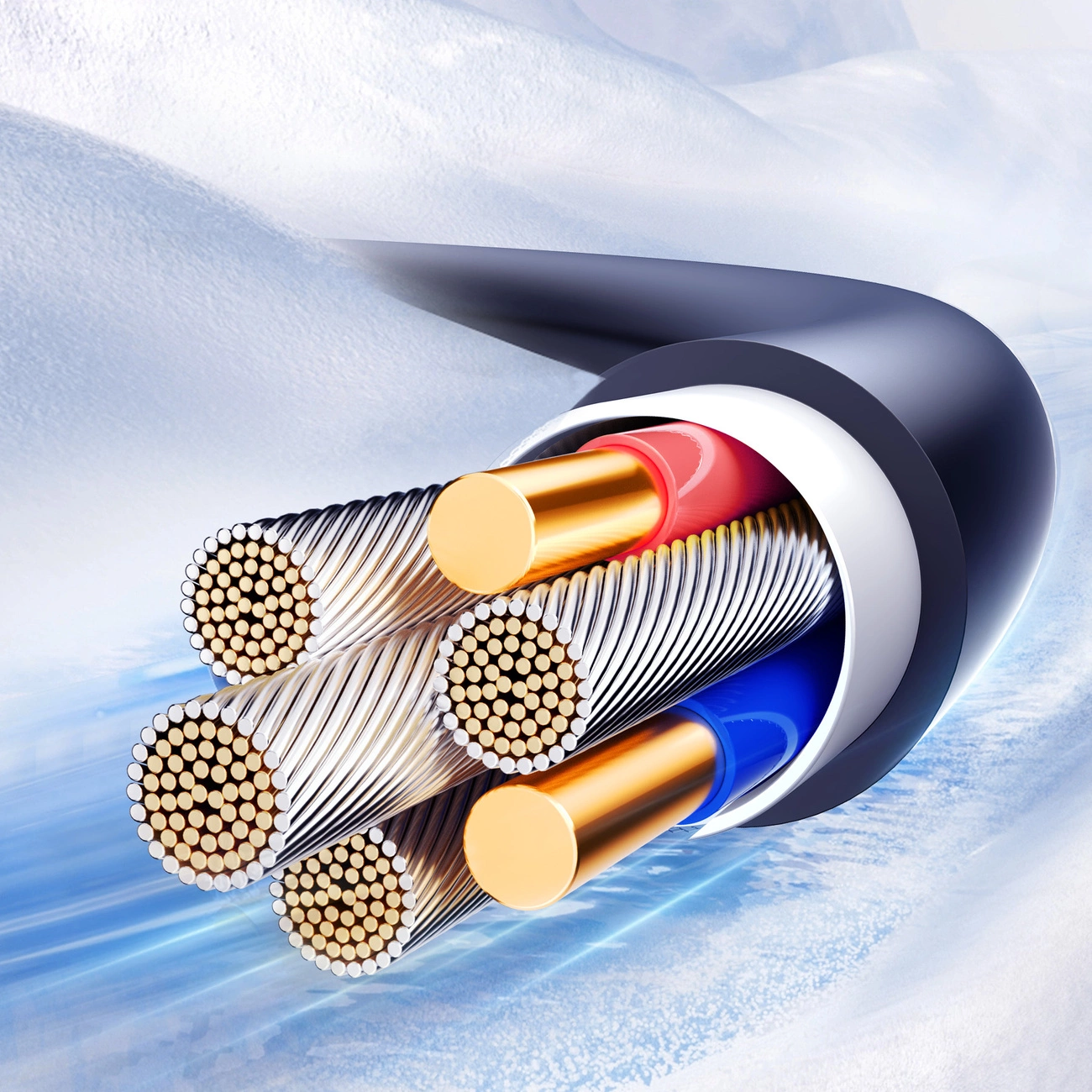 Cable de Datos y Carga USB-C - Lightning Joyroom S-A43 Crystal, 30W, 1.5m, Negro