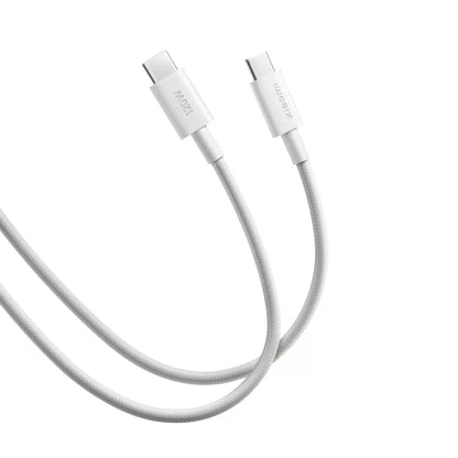 Cable de Datos y Carga USB-C - USB-C Xiaomi, 120W, 1m, Blanco BHR087KGL