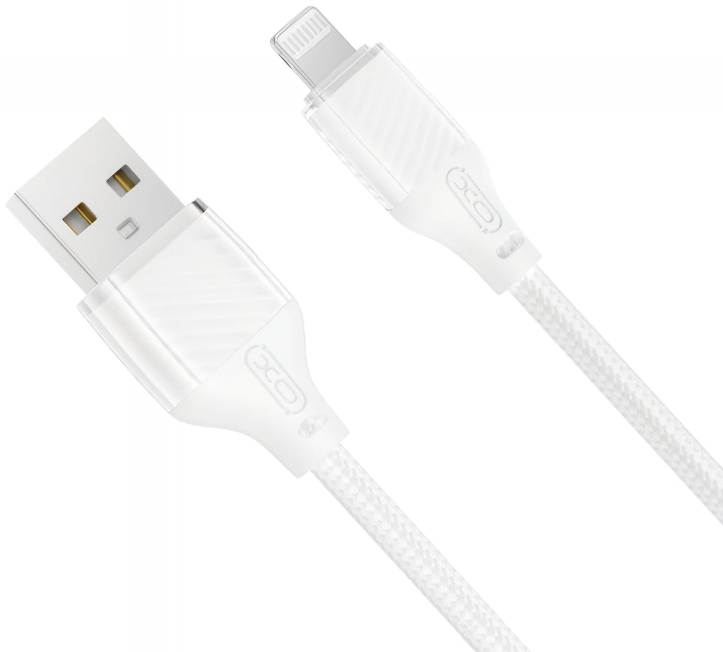 Cable de Datos y Carga USB-A - Lightning XO Design NB291, 18W, 1m, Blanco