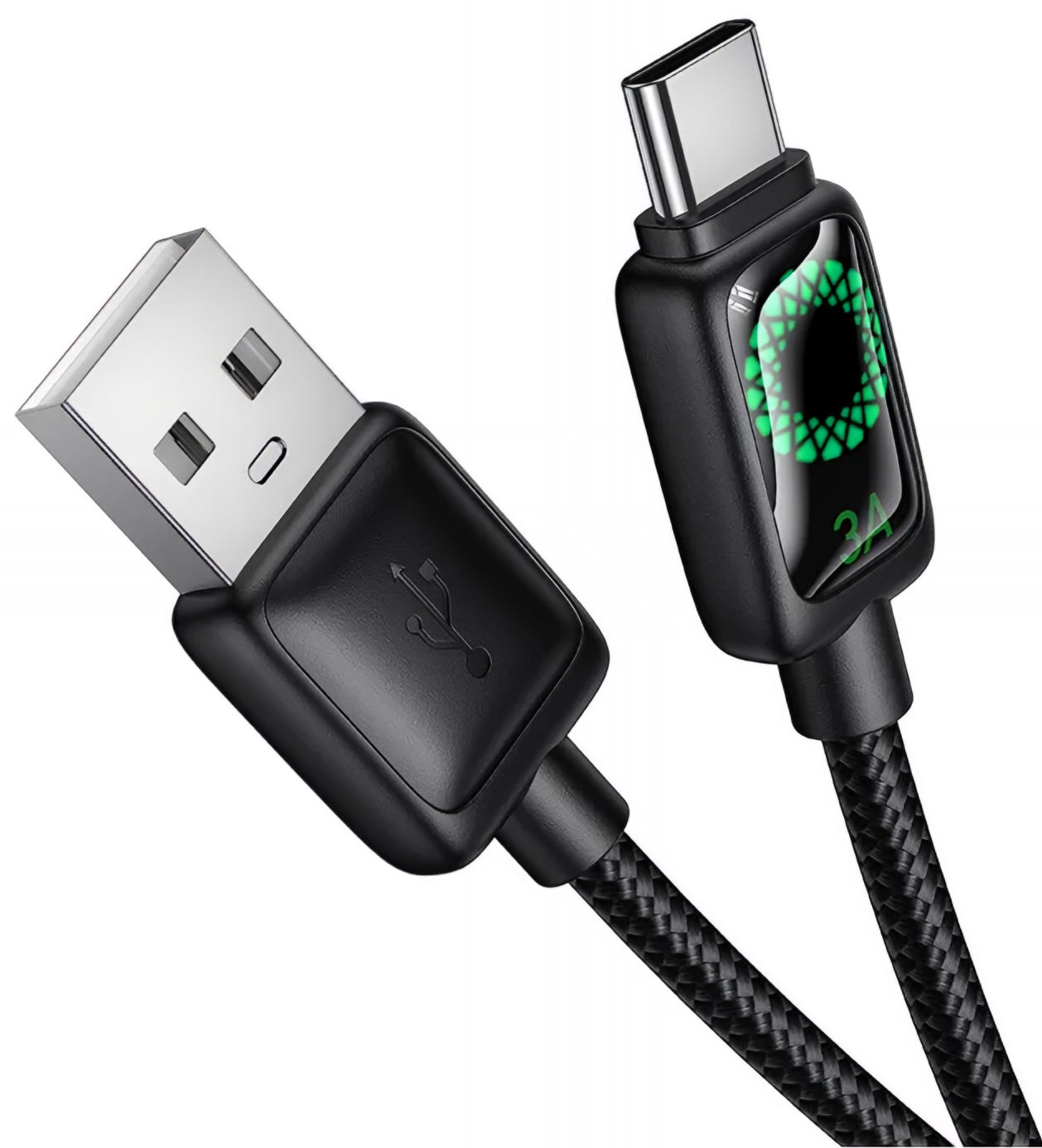 Cable de Datos y Carga USB-A - USB-C HOCO U146, 36W, 1.2m, Negro