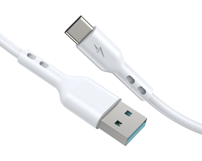 Cable de Datos y Carga USB-A - USB-C BWOO X172C, 60W, 1m, Blanco