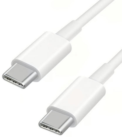 Cable de Datos y Carga USB-C - USB-C Google, 30W, 1m, Blanco GA00735