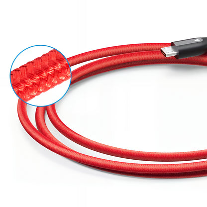 Cable de Datos y Carga USB-A - microUSB Anker PowerLine+, 18W, 0.91m, Rojo A8142G91