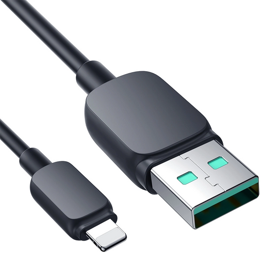 Cable de Datos y Carga USB-A - Lightning Joyroom S-A14, 18W, 1.2m, Negro