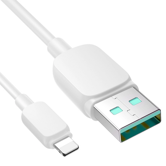 Cable de Datos y Carga USB-A - Lightning Joyroom S-A14, 18W, 1.2m, Blanco