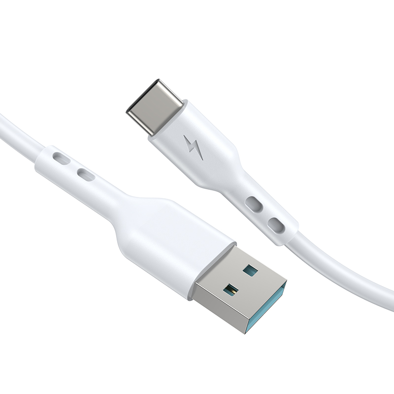 Cable de Datos y Carga USB-A - USB-C BWOO BO-X172C-2M, 15W, 2m, Blanco