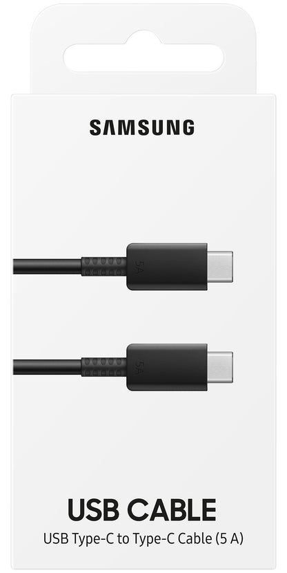 Cable de carga y datos USB-C - USB-C Samsung EP-DN975, 100W, 1m, Negro EP-DN975BBEGWWW