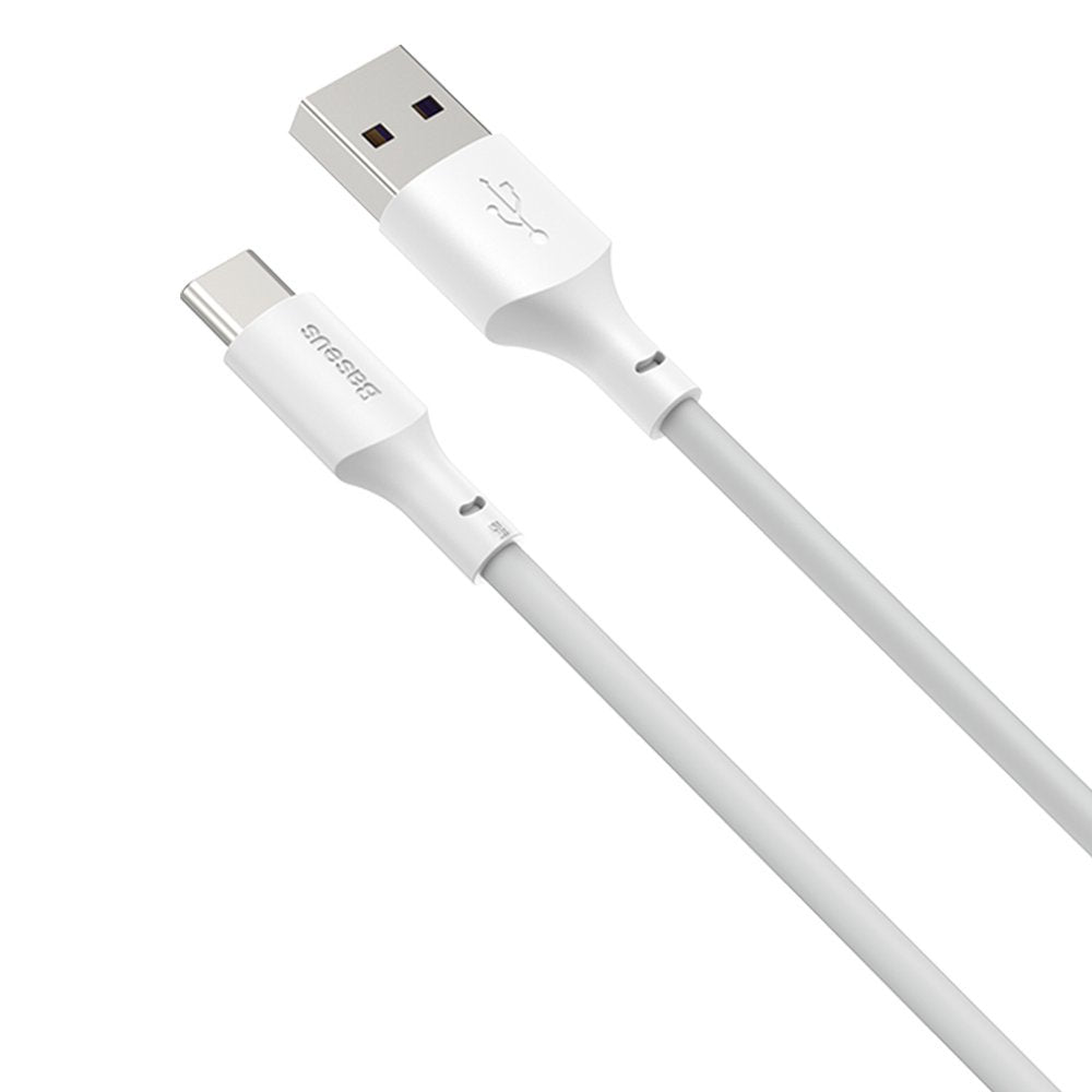 Cable de carga y datos USB-A a USB-C Baseus, 40 W, 1,5 m, blanco TZCATZJ-02