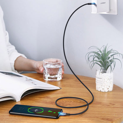 Cable de Datos y Carga USB-C - USB-C UGREEN US316, 100W, 2m, Gris