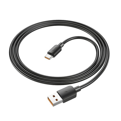 Cable de datos y carga USB-A - USB-C HOCO X96, 100W, 1m, Negro 