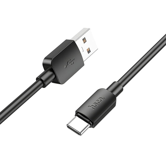 Cable de Datos y Carga USB-A - USB-C HOCO X96, 27W, 1m, Negro
