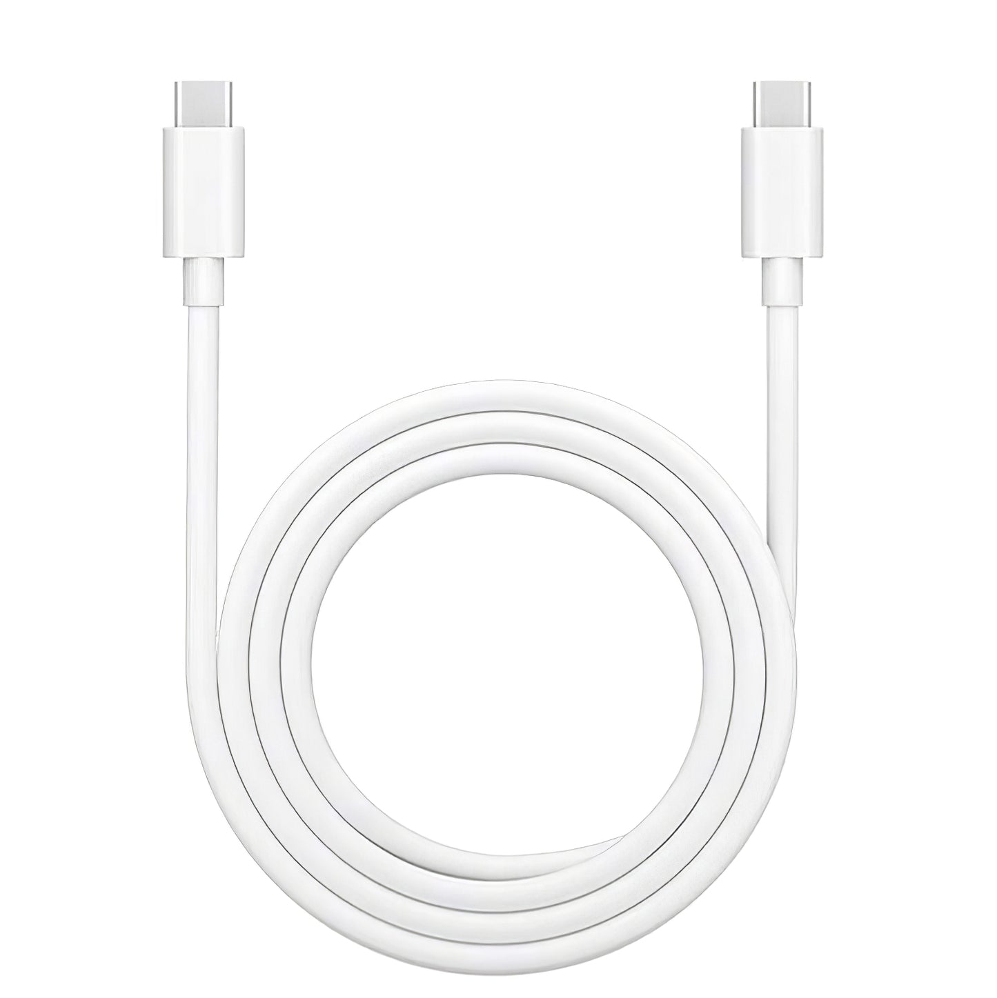 Cable de carga y datos USB-C - USB-C Oppo DL149, 65W, 1m, Blanco