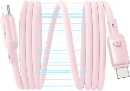 USB-C Data and Charging Cable - USB-C Baseus PicoGo, 240W, 1m, Pink P10376800411-00