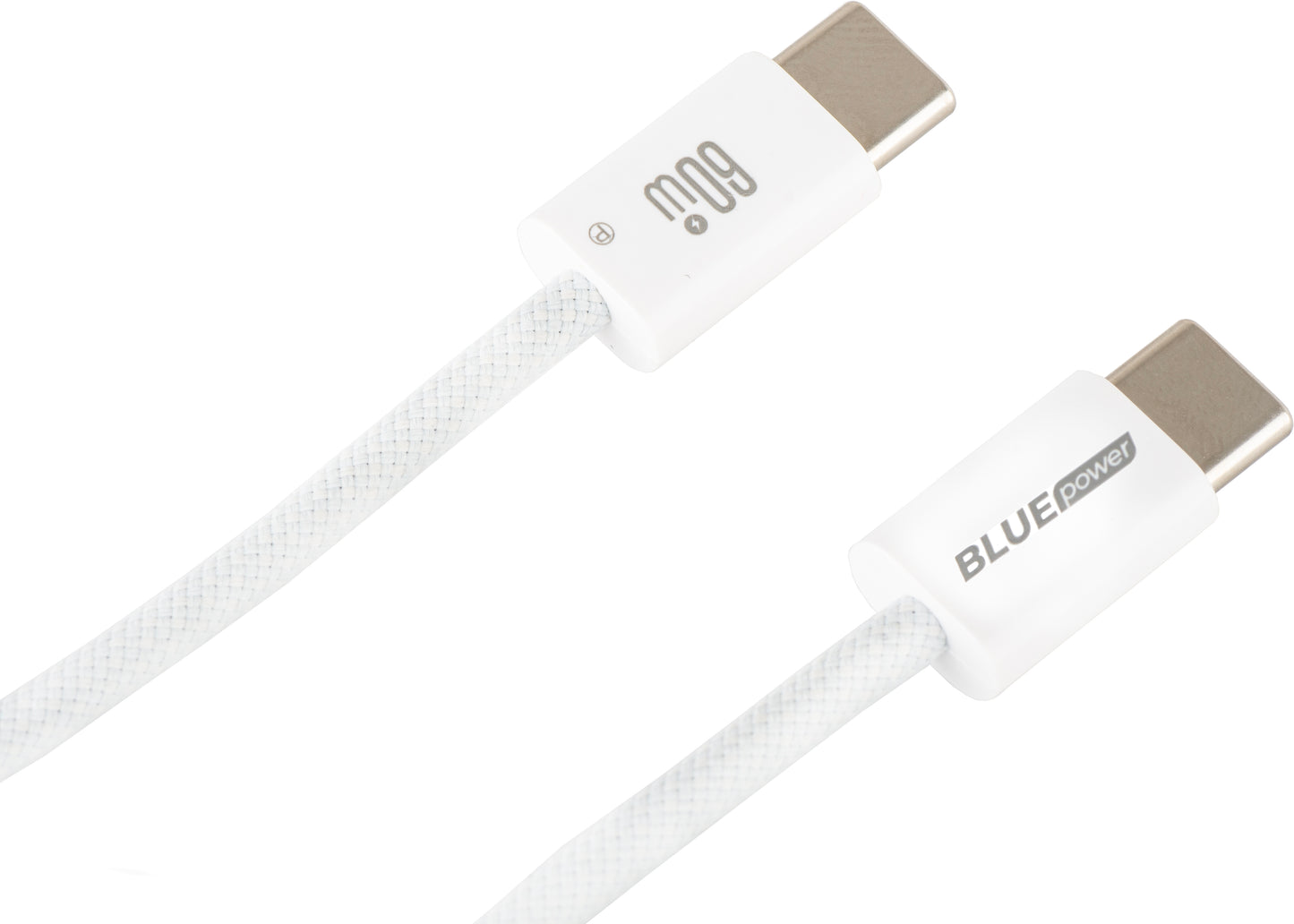 Cable de Datos y Carga USB-C - USB-C Blue Power NB-Q273, 60W, 1m, Blanco