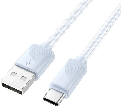 Cable de Datos y Carga USB-A - USB-C HOCO X114, 18W, 1m, Azul