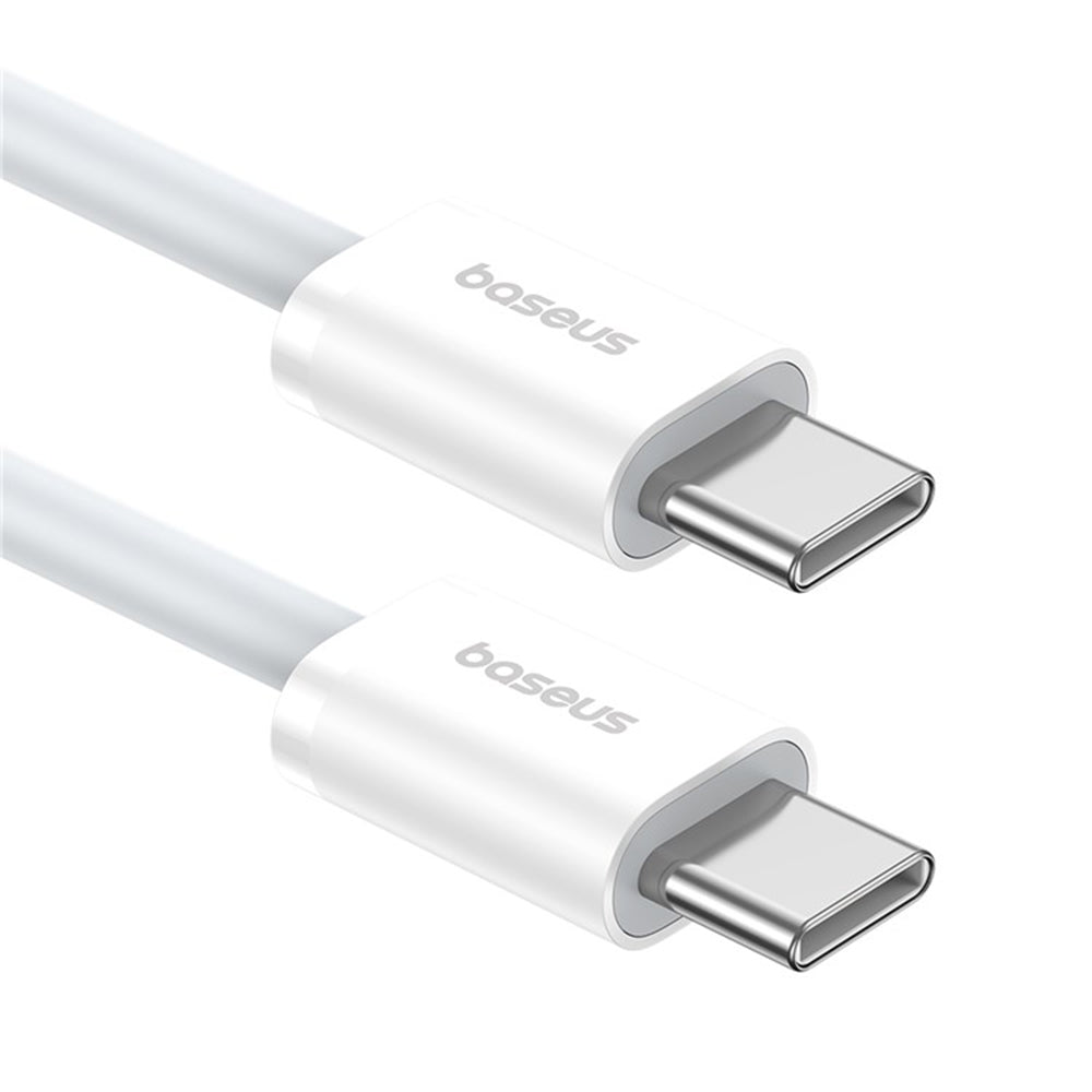 Cable de Datos y Carga USB-C - USB-C Baseus Superior Series 2, 30W, 2m, Blanco P10365200211-01