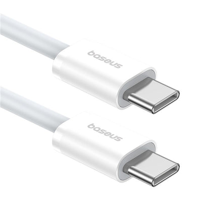 Cable de Datos y Carga USB-C - USB-C Baseus Superior Series 2, 30W, 2m, Blanco P10365200211-01