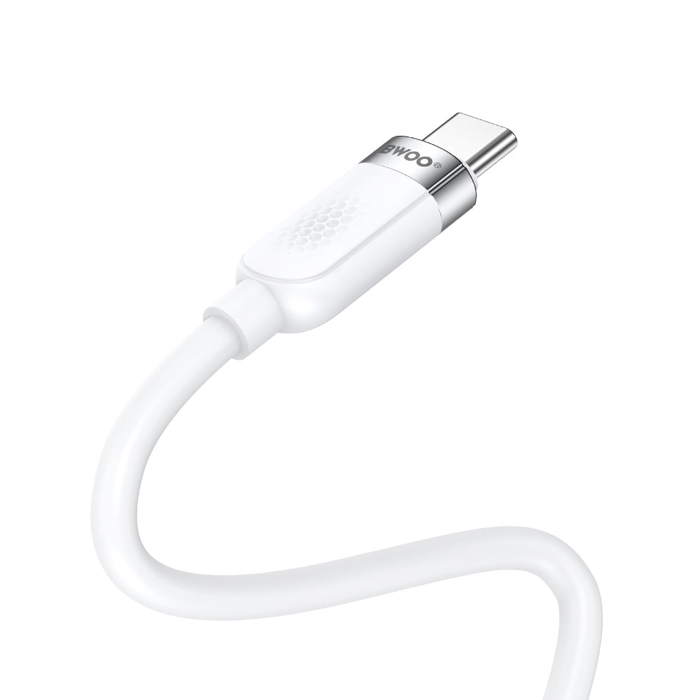 USB-C Data and Charging Cable - USB-C BWOO BO-X315C, 100W, 1m, White