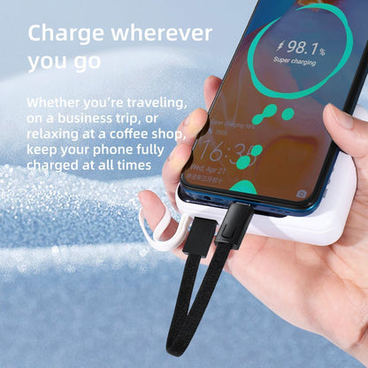 Cable de Datos y Carga USB-C - USB-C Tech-Protect Ultraboost DNA Llavero, 60W, 0.17m, Gris