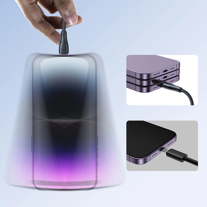 Cable de Datos y Carga USB-C - Lightning Joyroom S-A11, 20W, 1.2m, Negro