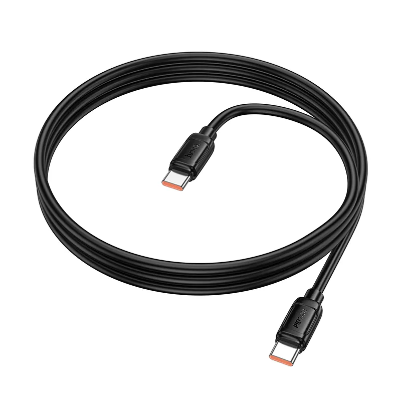 Cable de Datos y Carga USB-C - USB-C HOCO X115, 240W, 1m, Negro