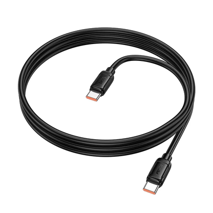 Cable de Datos y Carga USB-C - USB-C HOCO X115, 240W, 1m, Negro