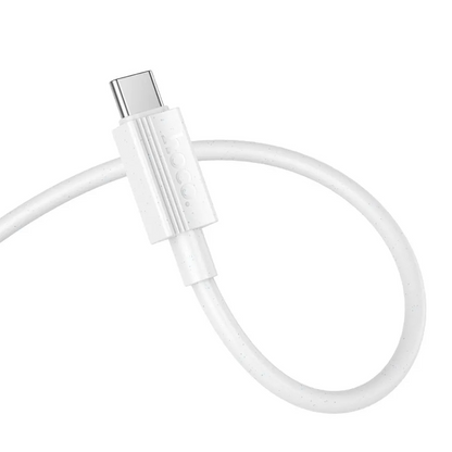 Cable de Datos y Carga USB-A - USB-C HOCO X107, 18W, 1m, Blanco