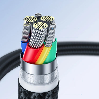 Cable de Datos y Carga USB-C - USB-C Joyroom S-A11, 60W, 0.25m, Negro