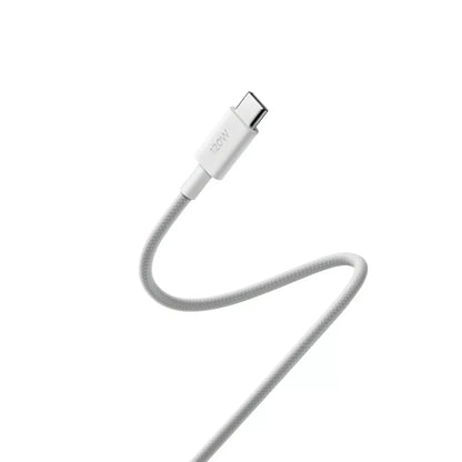 Cable de Datos y Carga USB-C - USB-C Xiaomi, 120W, 1m, Blanco BHR087KGL