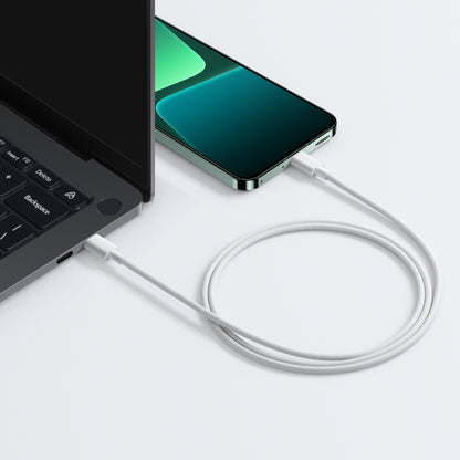 Cable de Datos y Carga USB-C - USB-C Xiaomi, 60W, 1m, Blanco BHR0878GL