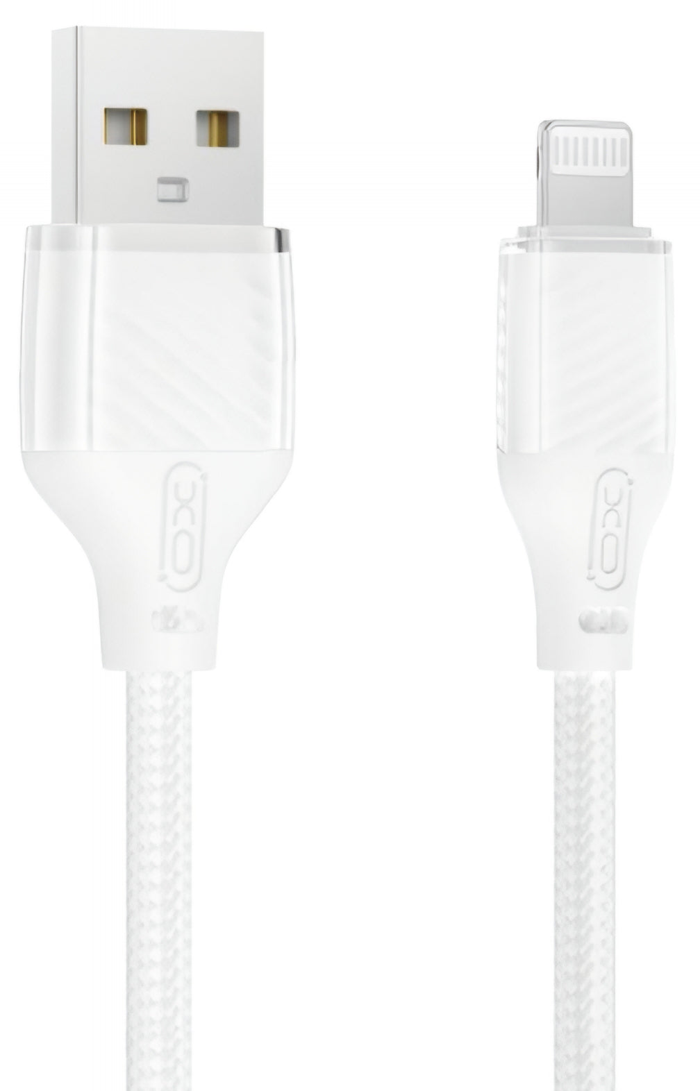 Cable de Datos y Carga USB-A - Lightning XO Design NB291, 18W, 1m, Blanco