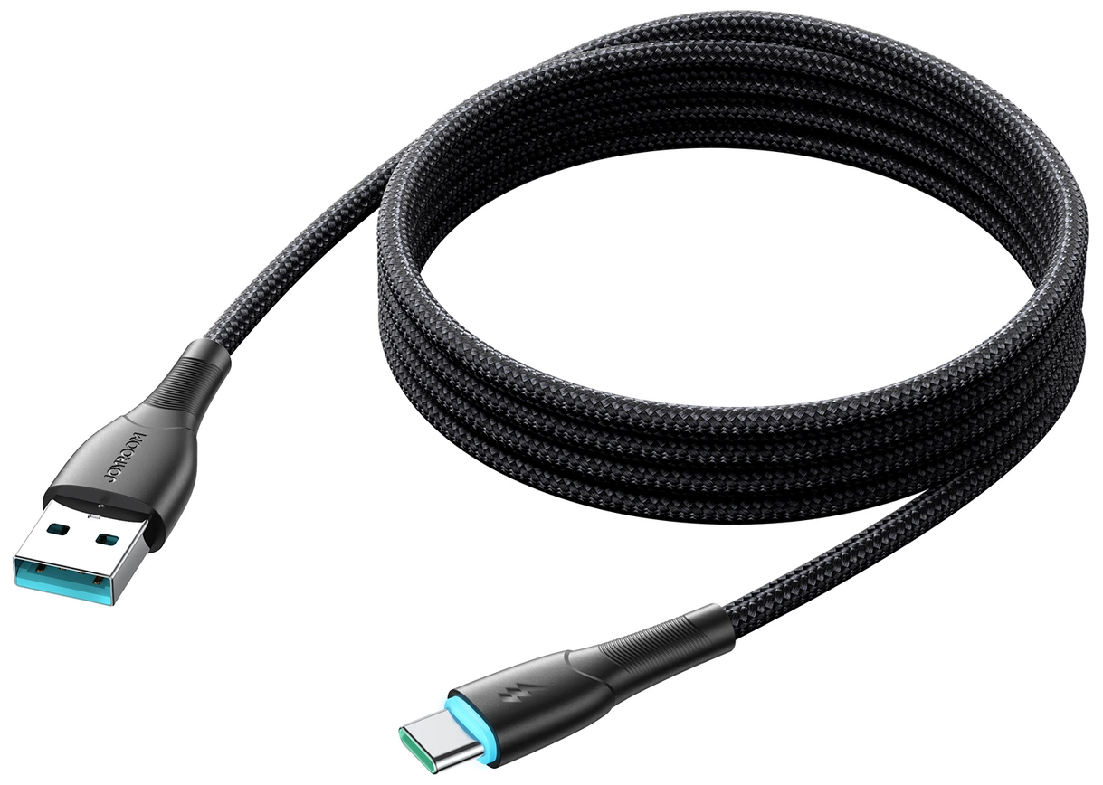 Cable de Datos y Carga USB-A - USB-C Joyroom S-A32, 18W, 1m, Negro