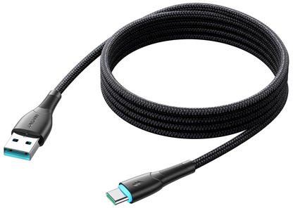 Cable de Datos y Carga USB-A - USB-C Joyroom S-A32, 18W, 1m, Negro