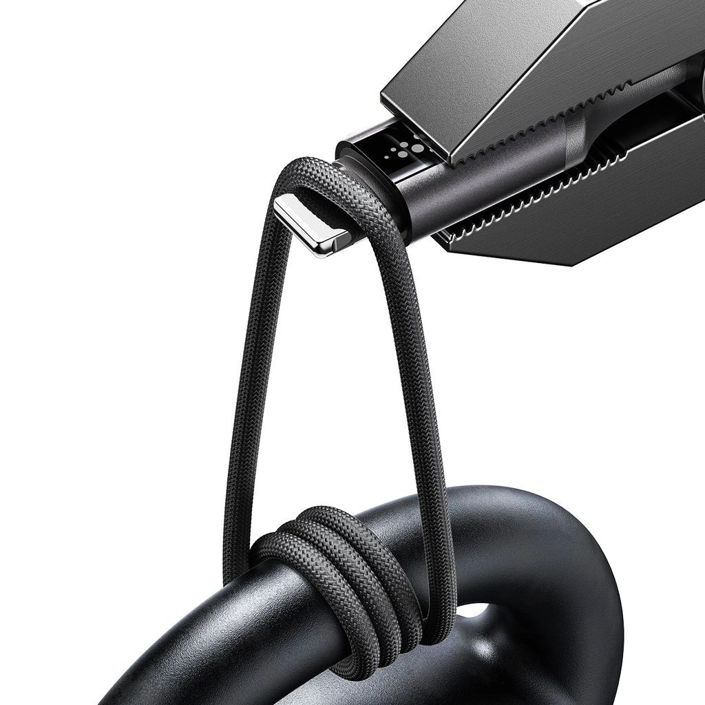 Cable de Datos y Carga USB-A - Lightning Joyroom S-A60 StarTalk, 18W, 1.2m, Negro