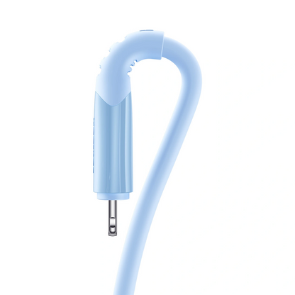 Cable de Datos y Carga USB-C - Lightning Joyroom S-A59 Vibrant, 30W, 1.2m, Azul