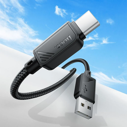 Cable de Datos y Carga USB-A - USB-C HOCO X113, 18W, 1m, Negro