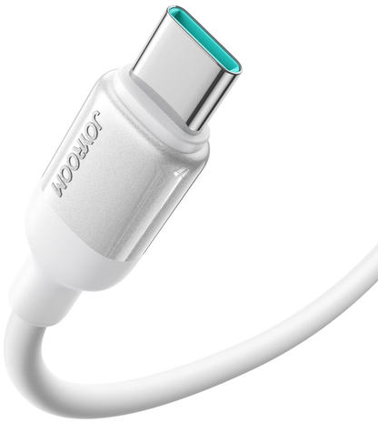 Cable de Datos y Carga USB-C - USB-C Joyroom S-A62 Lively, 60W, 1.2m, Blanco