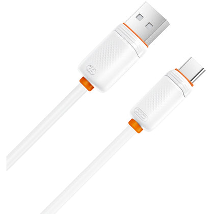 Cable de Datos y Carga USB-A - USB-C XO Design NB302, 18W, 1m, Blanco
