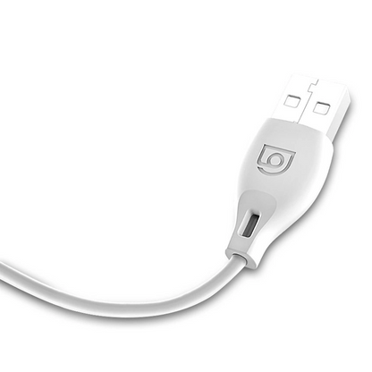 Cable de Datos y Carga USB-A - Lightning Dudao L4L, 18W, 1m, Blanco