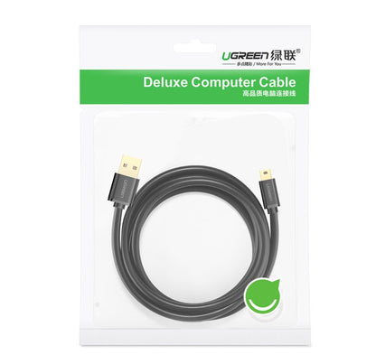 Cable de Datos y Carga USB-A a miniUSB UGREEN US132, 2m, Negro