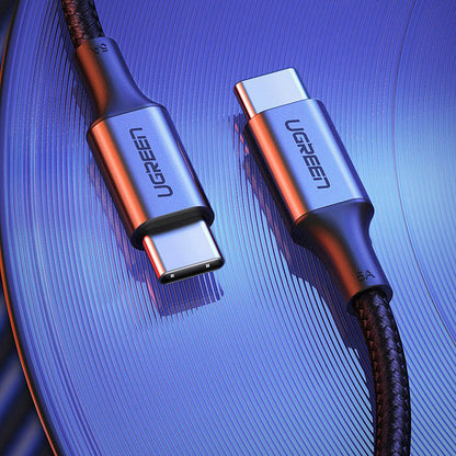 Cable de Datos y Carga USB-C - USB-C UGREEN US316, 100W, 2m, Gris
