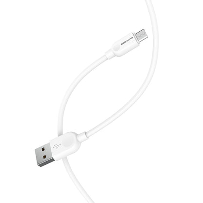 Cable de carga y datos USB-A a microUSB BLUE Power BM2BX14 LinkJet, 18 W, 2 m, blanco