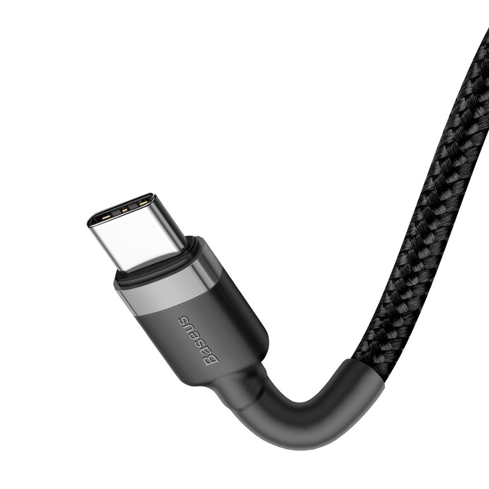 Cable de carga y datos USB-C - USB-C Baseus Cafule, 60W, 1m, Negro CATKLF-GG1 CATKLF-GG1