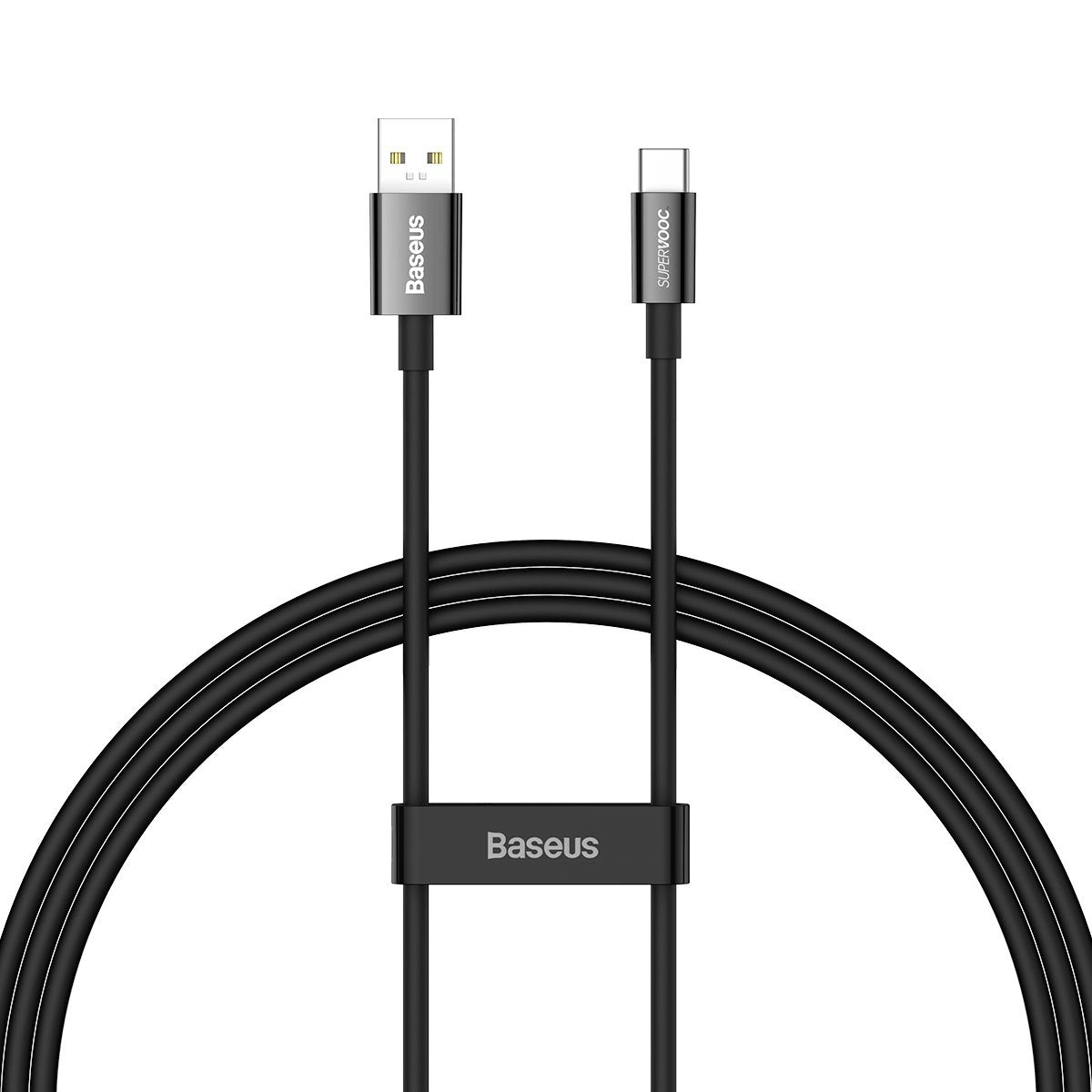 Cable de carga y datos USB-A a USB-C Baseus Superior Series, 65 W, 1 m, negro 