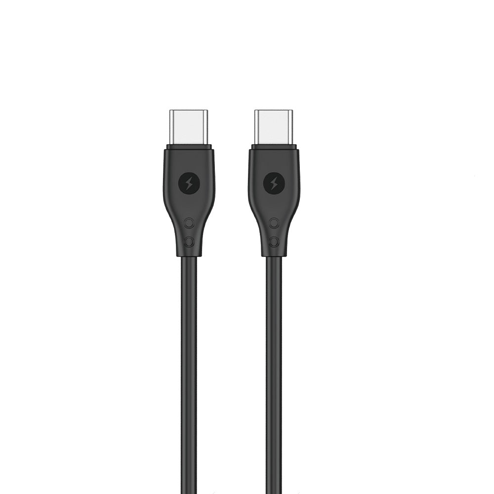 Cable de carga y datos USB-C - USB-C WiWu Wi-C002, 67W, 1m, Negro 