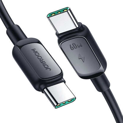 Cable de Datos y Carga USB-C - USB-C Joyroom A14, 60W, 1.2m, Negro