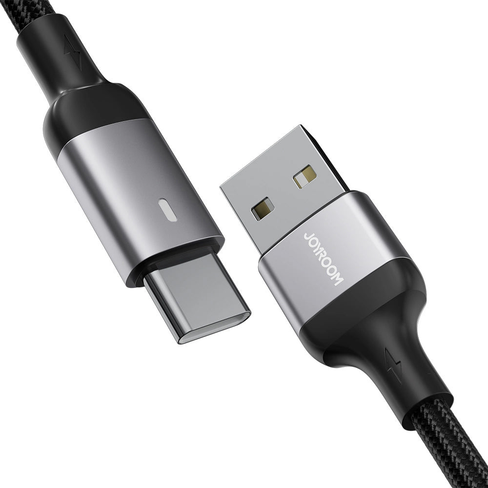 Cable de Datos y Carga USB-A - USB-C Joyroom A10, 18W, 1.2m, Negro
