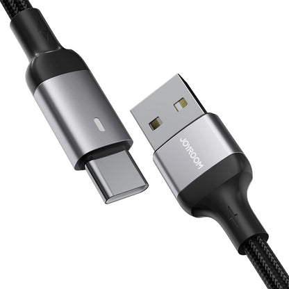 Cable de Datos y Carga USB-A - USB-C Joyroom A10, 18W, 1.2m, Negro