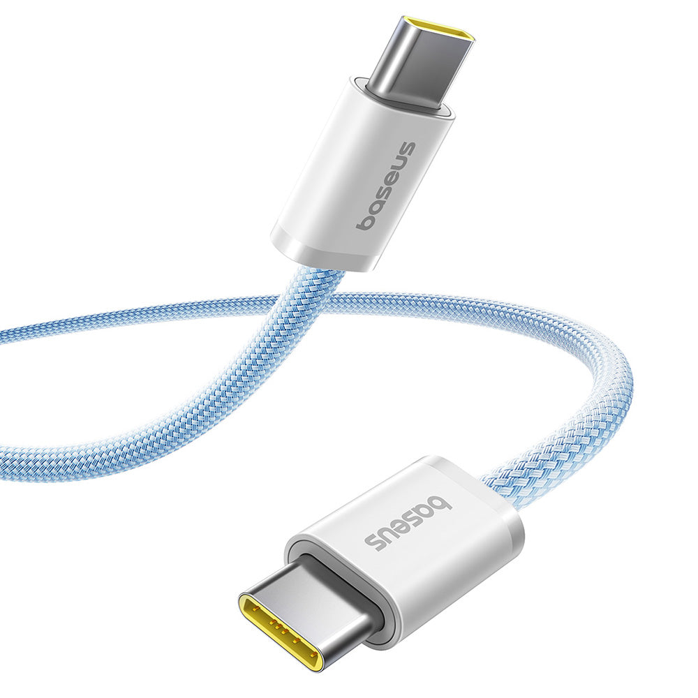 Cable de Datos y Carga USB-C - USB-C Baseus Dynamic 4 Series, 100W, 1m, Azul P10381400311-00